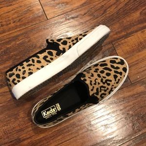 Keds Leopard Print Slides